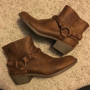 cowboy ankle booties